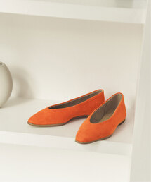 LE TALON | レザーUカットフラット(その他シューズ)