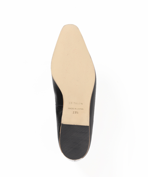LE TALON（ルタロン）の「レザーUカットフラット（その他シューズ・レディース・アイボリー/ブラック系その他/ゴールド/オレンジ・23cm/23.5cm/24cm/24.5cm/22cm/22.5cm/25cm）」の10枚目の写真