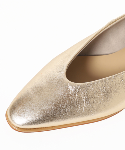 LE TALON（ルタロン）の「レザーUカットフラット（その他シューズ・レディース・アイボリー/ブラック系その他/ゴールド/オレンジ・23cm/23.5cm/24cm/24.5cm/22cm/22.5cm/25cm）」の15枚目の写真