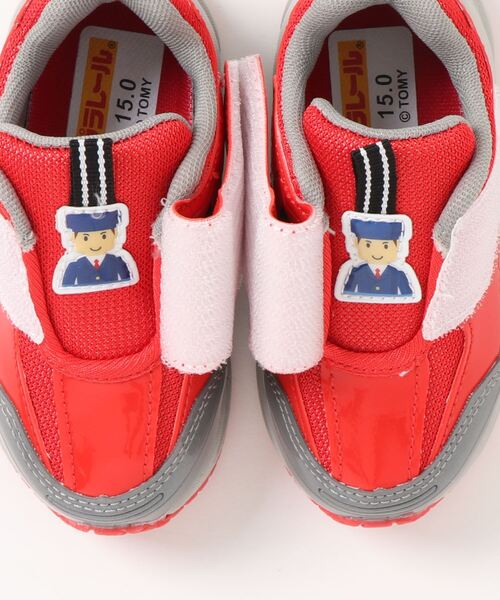 TSURUYA（ツルヤ）の「《PLARAIL》プラレール　キッズスニーカー（スニーカー・キッズ・ホワイト/レッド/イエロー/ブルー・16.0cm/18.0cm/19.0cm/17.0cm/15.0cm）」の7枚目の写真