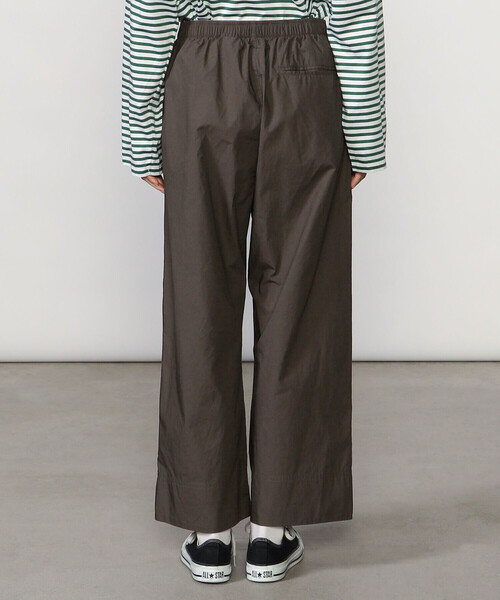 ORCIVAL（オーシバル）の「ORCIVAL |〈別注〉コットン ワイドイージーパンツ WOMEN（その他パンツ・レディース・ベージュ/ブラウン/チャコール/ダークネイビー・1）」の12枚目の写真