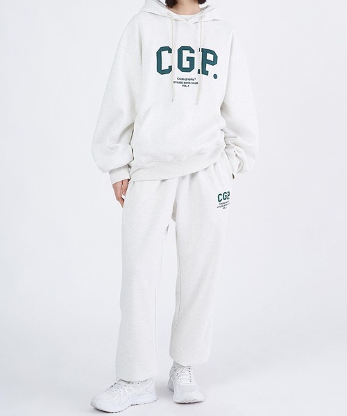 codegraphy(コードグラフィー)の「【UNISEX】Code:graphy/アーチロゴスウェットパンツ(ウラケ) 2196792(スウェットパンツ・メンズ・ネイビー/ブラック/ナチュラル/ライトグレー・LARGE/MEDIUM/SMALL)」の11枚目の写真