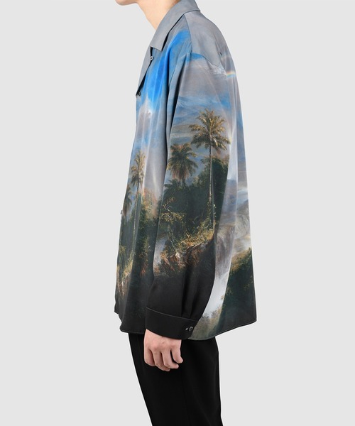 LAD MUSICIAN（ラッドミュージシャン）の「OPEN COLLAR SHIRT（シャツ/ブラウス・メンズ・ブルー/オレンジ・42/44/46）」の5枚目の写真