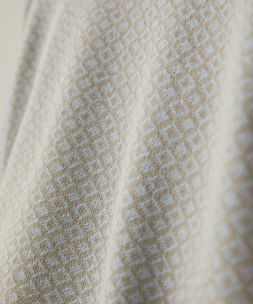 EMMA CLOTHES(エマクローズ)の「ジャガードクラシックパターンニットポロシャツ(ポロシャツ・メンズ・グレー/ブラック/ブラウン/グリーン/ベージュ/ライトブルー/アイボリー/オリーブ/ネイビー・M/L)」の22枚目の写真