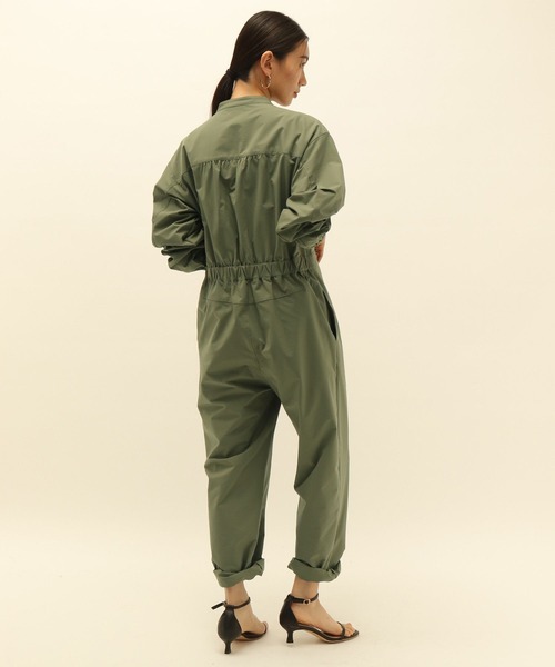 HEREIAM（ヘレイアム）の「【HEREIAM】撥水ジャンプスーツ（つなぎ/オールインワン・レディース・ブラック/カーキ・MEDIUM/SMALL）」の16枚目の写真