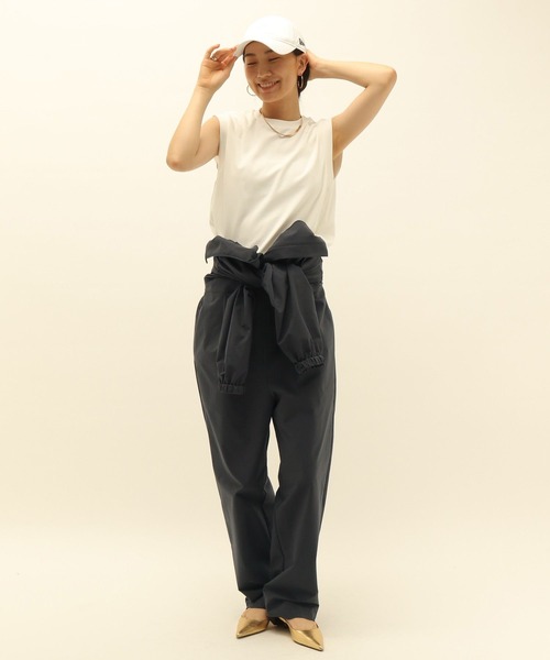 HEREIAM（ヘレイアム）の「【HEREIAM】撥水ジャンプスーツ（つなぎ/オールインワン・レディース・ブラック/カーキ・MEDIUM/SMALL）」の3枚目の写真