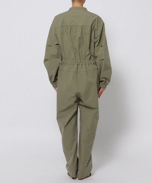 HEREIAM（ヘレイアム）の「【HEREIAM】撥水ジャンプスーツ（つなぎ/オールインワン・レディース・ブラック/カーキ・MEDIUM/SMALL）」の6枚目の写真
