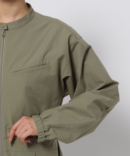 HEREIAM（ヘレイアム）の「【HEREIAM】撥水ジャンプスーツ（つなぎ/オールインワン・レディース・ブラック/カーキ・MEDIUM/SMALL）」の4枚目の写真