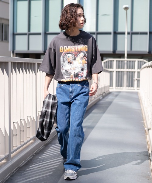 WEGO(ウィゴー)の「WEGO/ヘビーウエイトラップモチーフT(Tシャツ/カットソー・メンズ・その他1/その他2・MEDIUM/LARGE)」の4枚目の写真