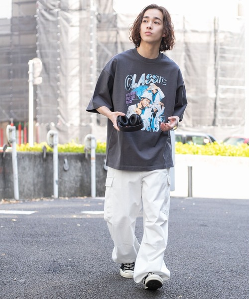 WEGO(ウィゴー)の「WEGO/ヘビーウエイトラップモチーフT(Tシャツ/カットソー・メンズ・その他1/その他2・MEDIUM/LARGE)」の9枚目の写真