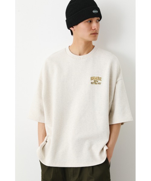 RODEO CROWNS WIDE BOWL(ロデオクラウンズワイドボウル)の「SHARE スウェット S/S トップス(Tシャツ/カットソー・レディース・アイボリー/ブラック/グリーン・FREE)」の10枚目の写真