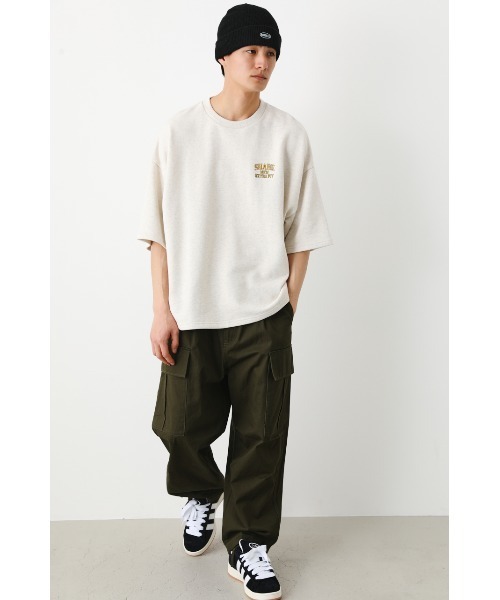 RODEO CROWNS WIDE BOWL(ロデオクラウンズワイドボウル)の「SHARE スウェット S/S トップス(Tシャツ/カットソー・レディース・アイボリー/ブラック/グリーン・FREE)」の14枚目の写真