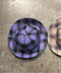 SEVESKIG | SEVESKIG/セブシグ/Military Hat ver, Silk check(ハット)