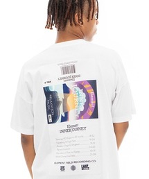 ELEMENT メンズ TAPE COVER FACE SS Tシャツ 【2023年夏モデル】/エレメント半袖Tシャツ