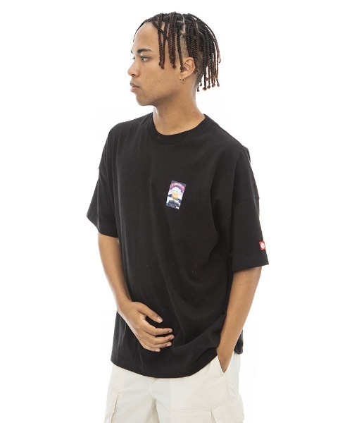 ELEMENT（エレメント）の「ELEMENT メンズ TAPE COVER FACE SS Ｔシャツ 【2023年夏モデル】/エレメント半袖Tシャツ（Tシャツ/カットソー・メンズ・ブラック/ホワイト/マルチ・MEDIUM/LARGE/X-LARGE）」の13枚目の写真