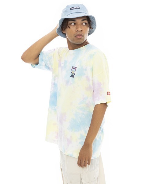 ELEMENT（エレメント）の「ELEMENT メンズ TAPE COVER FACE SS Ｔシャツ 【2023年夏モデル】/エレメント半袖Tシャツ（Tシャツ/カットソー・メンズ・ブラック/ホワイト/マルチ・MEDIUM/LARGE/X-LARGE）」の11枚目の写真