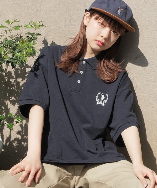U.S. POLO ASSN.(ユーエスポロアッスン)の「U.S. POLO ASSN. / ユーエスポロアッスン 別注 コラボ オーバーサイズ 半袖 ポロシャツ(ポロシャツ・メンズ・ホワイト系その他/ホワイト/ブルー系その他/ネイビー/グリーン系その他/ダークグリーン/ブラック系その他/ブラック・X-LARGE/LARGE/MEDIUM)」の7枚目の写真