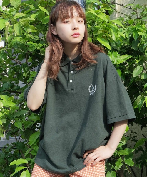 U.S. POLO ASSN.(ユーエスポロアッスン)の「U.S. POLO ASSN. / ユーエスポロアッスン 別注 コラボ オーバーサイズ 半袖 ポロシャツ(ポロシャツ・メンズ・ホワイト系その他/ホワイト/ブルー系その他/ネイビー/グリーン系その他/ダークグリーン/ブラック系その他/ブラック・X-LARGE/LARGE/MEDIUM)」の5枚目の写真