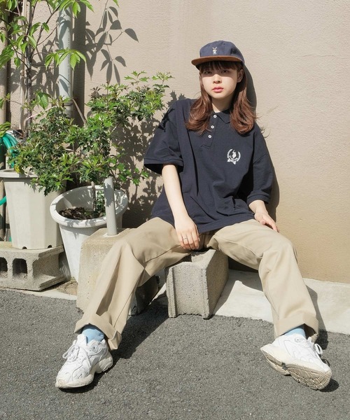 U.S. POLO ASSN.(ユーエスポロアッスン)の「U.S. POLO ASSN. / ユーエスポロアッスン 別注 コラボ オーバーサイズ 半袖 ポロシャツ(ポロシャツ・メンズ・ホワイト系その他/ホワイト/ブルー系その他/ネイビー/グリーン系その他/ダークグリーン/ブラック系その他/ブラック・X-LARGE/LARGE/MEDIUM)」の20枚目の写真