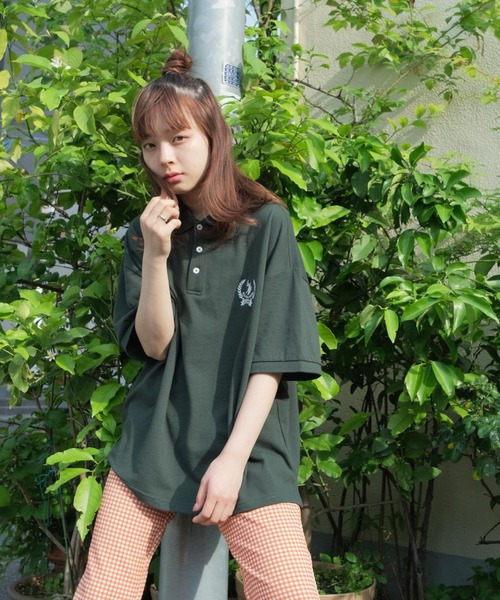 U.S. POLO ASSN.(ユーエスポロアッスン)の「U.S. POLO ASSN. / ユーエスポロアッスン 別注 コラボ オーバーサイズ 半袖 ポロシャツ(ポロシャツ・メンズ・ホワイト系その他/ホワイト/ブルー系その他/ネイビー/グリーン系その他/ダークグリーン/ブラック系その他/ブラック・X-LARGE/LARGE/MEDIUM)」の15枚目の写真