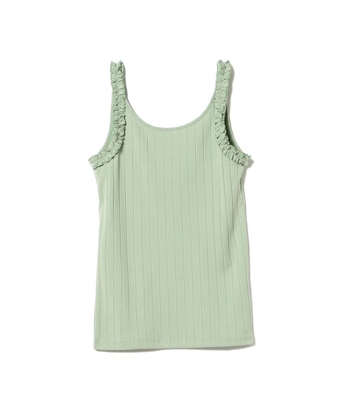 B:MING by BEAMS（ビーミングバイビームス）の「B:MING by BEAMS / フリル キャミソール（キャミソール・レディース・ブラック系その他4/パープル系その他4/ミント・ONE SIZE）」の8枚目の写真