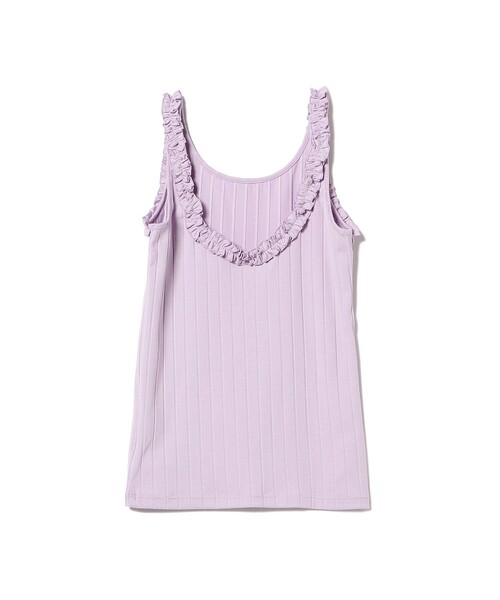 B:MING by BEAMS（ビーミングバイビームス）の「B:MING by BEAMS / フリル キャミソール（キャミソール・レディース・ブラック系その他4/パープル系その他4/ミント・ONE SIZE）」の20枚目の写真