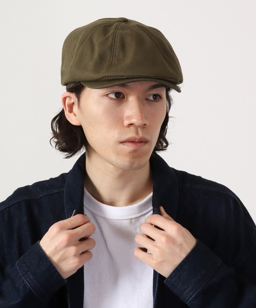 Fabulous（ファビュラス）の「fabulous ツイルキャスハンチング（ハンチング/ベレー帽・メンズ・ブラック/カーキ/ベージュ・FREE）」の15枚目の写真