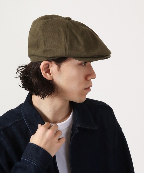 Fabulous（ファビュラス）の「fabulous ツイルキャスハンチング（ハンチング/ベレー帽・メンズ・ブラック/カーキ/ベージュ・FREE）」の17枚目の写真