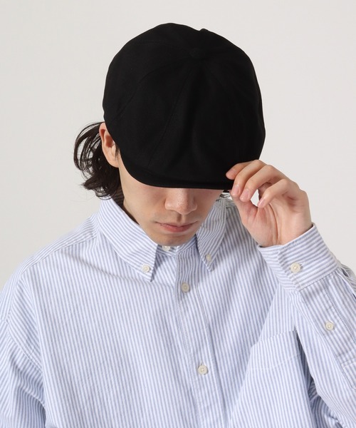 Fabulous（ファビュラス）の「fabulous ツイルキャスハンチング（ハンチング/ベレー帽・メンズ・ブラック/カーキ/ベージュ・FREE）」の5枚目の写真