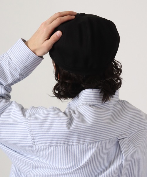 Fabulous（ファビュラス）の「fabulous ツイルキャスハンチング（ハンチング/ベレー帽・メンズ・ブラック/カーキ/ベージュ・FREE）」の8枚目の写真