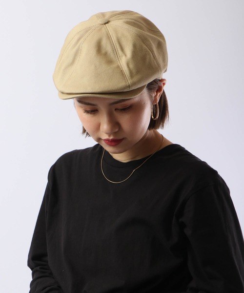 Fabulous（ファビュラス）の「fabulous ツイルキャスハンチング（ハンチング/ベレー帽・メンズ・ブラック/カーキ/ベージュ・FREE）」の10枚目の写真