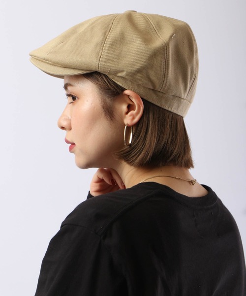 Fabulous（ファビュラス）の「fabulous ツイルキャスハンチング（ハンチング/ベレー帽・メンズ・ブラック/カーキ/ベージュ・FREE）」の11枚目の写真