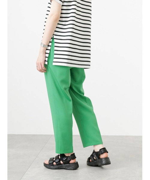 Samansa Mos2 blue（サマンサモスモスブルー）の「【接触冷感】マルチスタイルテーパードパンツ（その他パンツ・レディース・ブラック/グレー/オフホワイト/サックスブルー/ピンク/イエロー/グリーン・LARGE/SMALL/MEDIUM）」の21枚目の写真