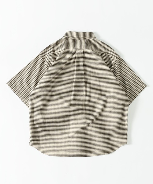 MUHET（ミュエータ）の「レギュラーカラー半袖シャツ（シャツ/ブラウス・レディース・サックスブルー/その他/オフホワイト/グリーン系その他/ブルー系その他・MEDIUM/SMALL/LARGE）」の21枚目の写真