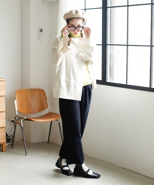 Birthday room(バースデイルーム)の「スクエアトゥフラットブーツ(ブーツ・レディース・ブラック・MEDIUM/LARGE)」の18枚目の写真