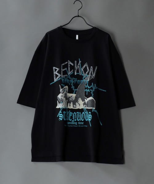 SITRY（シトリー）の「Big silhouette Heavy weight vintage print T-shirt/アメリカン ヘビーウェイト ヴィンテージプリント Tシャツ（Tシャツ/カットソー・メンズ・ホワイト系その他2/ホワイト系その他3/ホワイト系その他4/ブラック系その他2/ブラック系その他3/ブラック系その他4/グレー系その他2/グレー系その他3/グレー系その他4/ホワイト系その他/ブラック系その他/グレー系その他/ホワイト/チャコールグレー/ブラック・M/L/XL/S）」の8枚目の写真