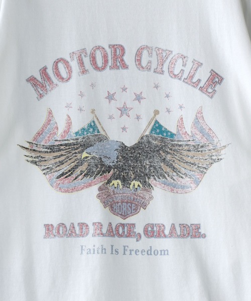 SITRY（シトリー）の「Big silhouette Heavy weight vintage print T-shirt/アメリカン ヘビーウェイト ヴィンテージプリント Tシャツ（Tシャツ/カットソー・メンズ・ホワイト系その他2/ホワイト系その他3/ホワイト系その他4/ブラック系その他2/ブラック系その他3/ブラック系その他4/グレー系その他2/グレー系その他3/グレー系その他4/ホワイト系その他/ブラック系その他/グレー系その他/ホワイト/チャコールグレー/ブラック・M/L/XL/S）」の19枚目の写真