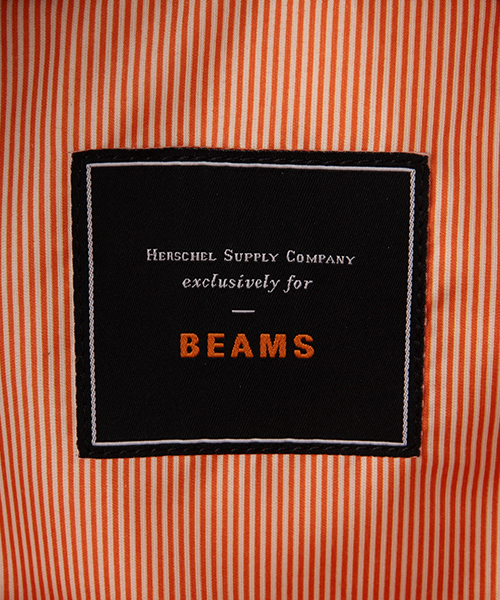 BEAMS(ビームス)の「◆Herschel×BEAMS / 別注 SETTLEMENT(バックパック)(バックパック/リュック・メンズ・ブラック/その他1/チャコールグレー/ブルー系その他・ONE SIZE)」の12枚目の写真