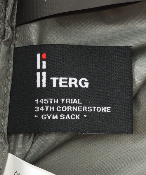 TERG（ターグ）の「【TERG / ターグ】ジムサック（バックパック/リュック・メンズ・ブラック/グレー・FREE）」の15枚目の写真
