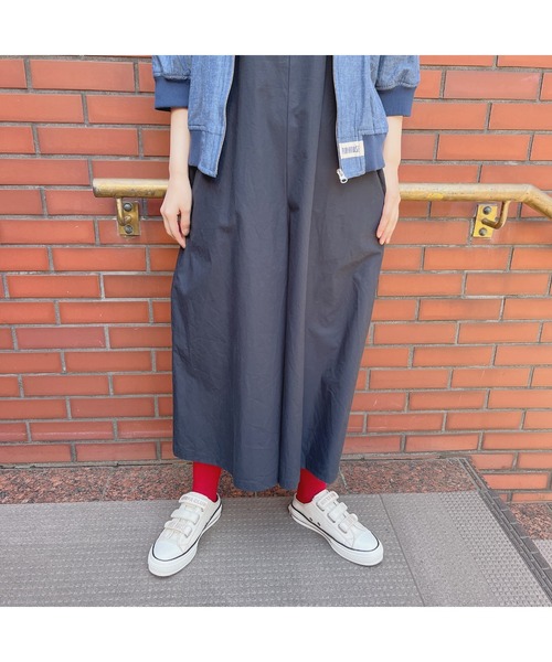 PINK HOUSE(ピンクハウス)の「サロペットパンツ(サロペット/オーバーオール・レディース・ベージュ/カーキ/ネイビー/ブラック・フリー)」の5枚目の写真