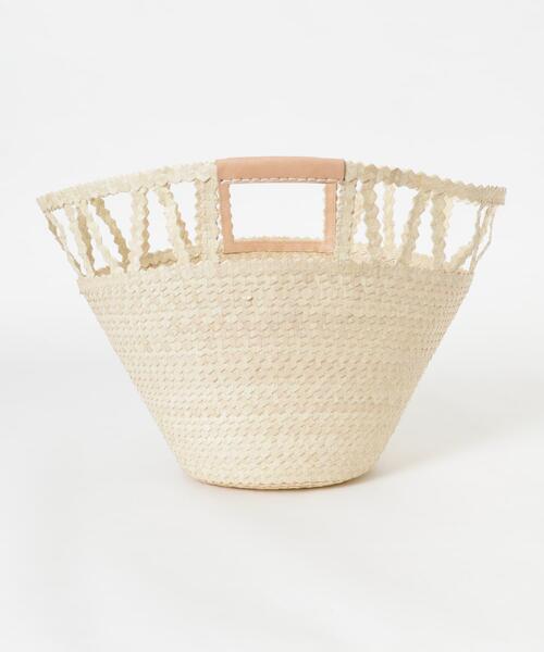 BALI WERKSTATTE(バリワークスタット)の「BALI WERKSTATTE Riviera Basket Large Bag(かごバッグ・レディース・その他2・-)」の1枚目の写真