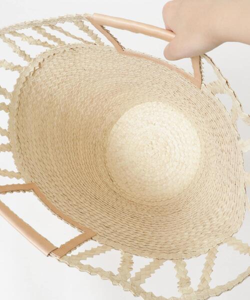 BALI WERKSTATTE(バリワークスタット)の「BALI WERKSTATTE Riviera Basket Large Bag(かごバッグ・レディース・その他2・-)」の5枚目の写真