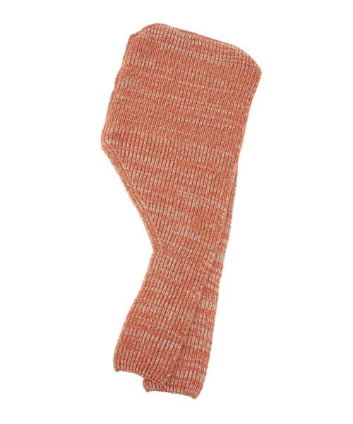 Ungrid（アングリッド）の「フードニット帽（ニットキャップ/ビーニー・レディース・グレー/オレンジ・FREE）」の7枚目の写真