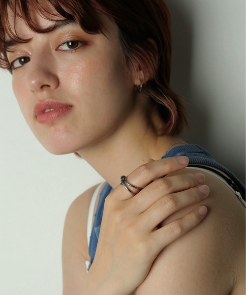 ORLEAN(オルレアン)の「【ORLEAN】ノットデザインリング(リング・レディース・ゴールド/シルバー・11号)」の13枚目の写真