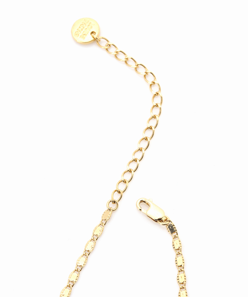 SLOBE IENA（スローブイエナ）の「【LOUISE DAMAS／ルイーズダマス】ショートチェーンネックレス（ネックレス・レディース・ゴールド・FREE）」の5枚目の写真