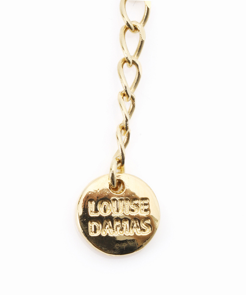 SLOBE IENA（スローブイエナ）の「【LOUISE DAMAS／ルイーズダマス】ショートチェーンネックレス（ネックレス・レディース・ゴールド・FREE）」の2枚目の写真