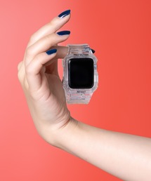 【 zandy / ズィー・アンド・ワイ 】クリア一体式バンド アップルウォッチベルト CLEAR applewatch belt BRL
