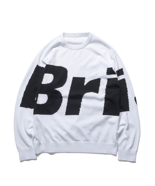 新品F.C.Real Bristol BIG LOGOCREWNECK KNIT F.C.Real Bristol（エフシーレアルブリストル）の「BIG LOGO CREWNECK