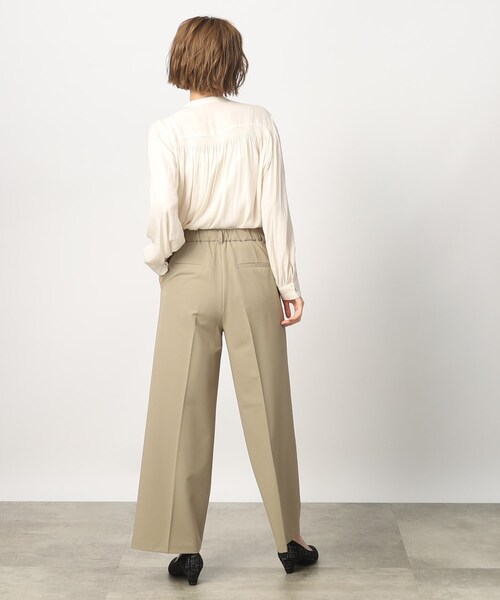 grove(グローブ)の「◆【洗える】ヴィンテージサテン長袖ブラウス(シャツ/ブラウス・レディース・アイボリー/ピンク/チャコールグレー/ブラック系/ホワイト系3/ライトグリーン・02/03/01/05/04)」の10枚目の写真