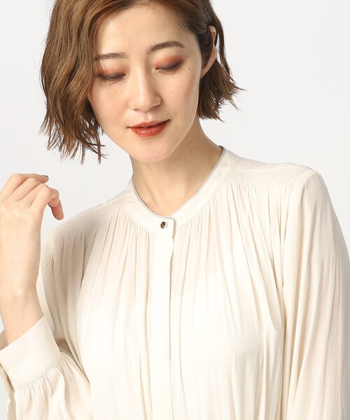 grove（グローブ）の「◇【洗える】ヴィンテージサテン長袖